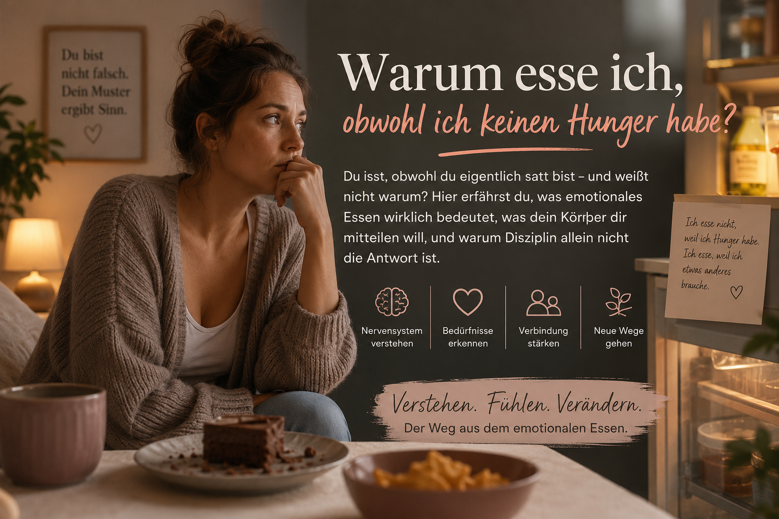 Warum esse ich, obwohl ich keinen Hunger habe?