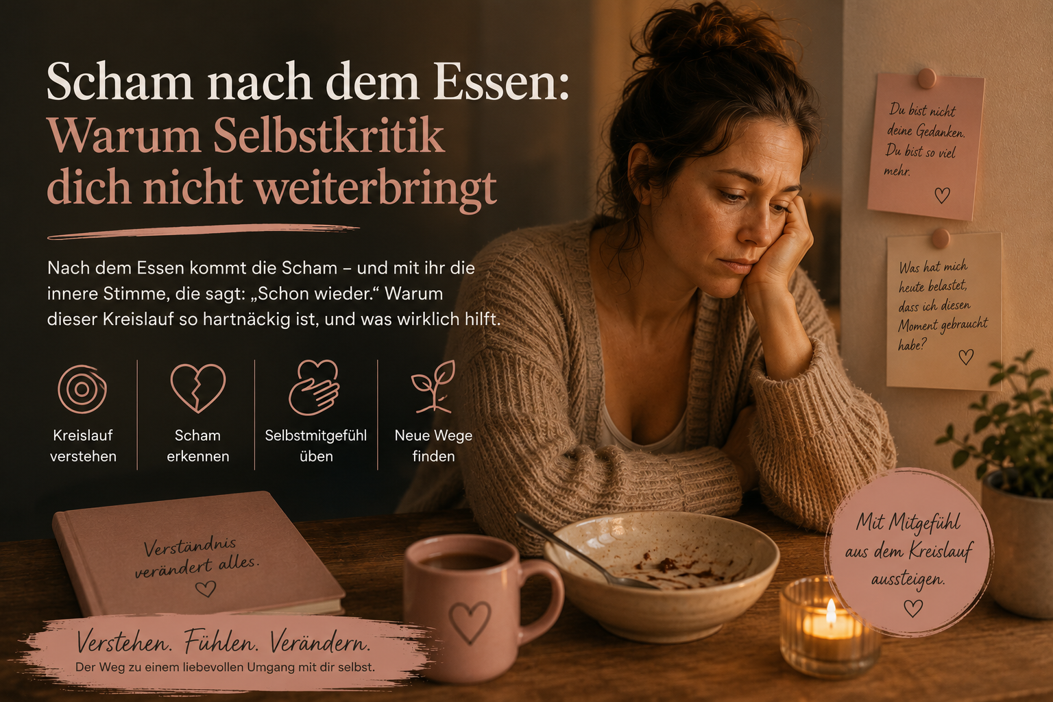 Scham nach dem Essen: Warum Selbstkritik dich nicht weiterbringt