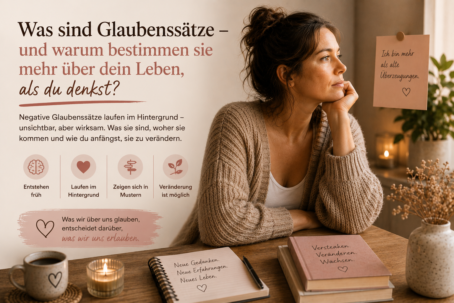 Was sind Glaubenssätze – und warum bestimmen sie mehr über dein Leben als du denkst?